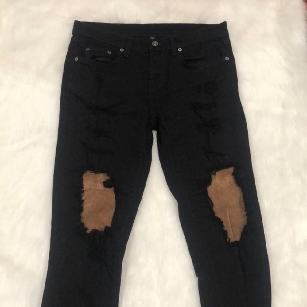 Carmar black skinny jeans